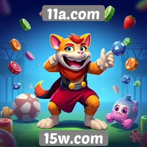 Jogos populares disponíveis na plataforma 11a.com